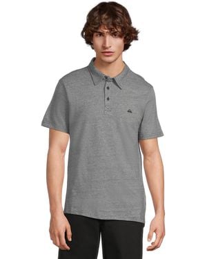 Quiksilver S Sunset Cruise Polo Black1 X-large - Gray