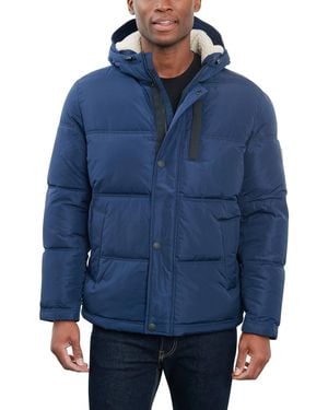 Lucky Brand Hooded Parka - Blue