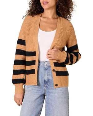 Amazon Essentials Cardigan Blouson a Coste Morbido al Tatto Donna - Nero