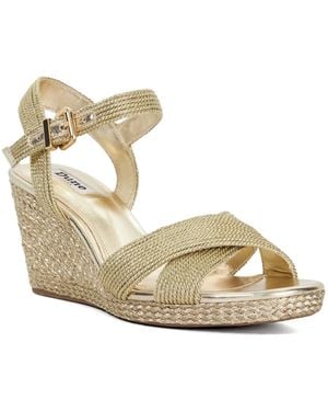 Dune Kolden Wedge Sandal - Metallic