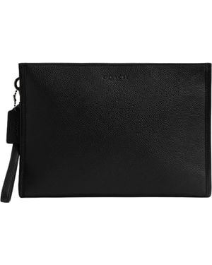 COACH Charter Pouch - Black