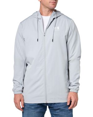Under Armour Rival Woven Windbreaker, - Blue