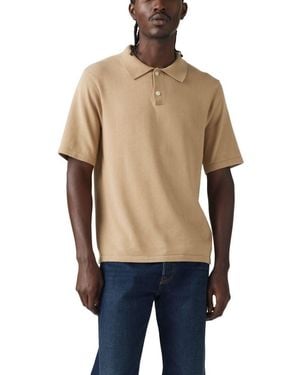 Levi's Sweater Polo, - Natural