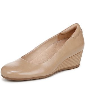 Dr. Scholls Shoes S Be Flex Pump Toasted Taupe Smooth 7.5 M - Natural