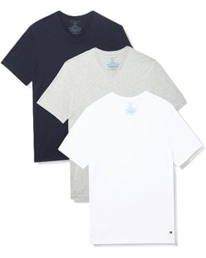 Tommy Hilfiger Cotton Classic 3-pack A-shirt - Blue