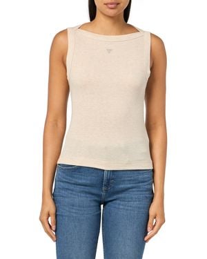Guess Eco Tina Ribs Tank Top - Blue