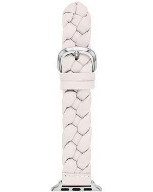 Kate Spade Women's Designer White Leather Band For Apple Watch®