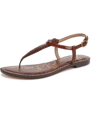 Sam Edelman Gigi Flat Sandal Antique Copper - Brown