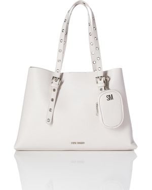 【Steve Madden】 Bwillow 3分割デイリートートバッグ Amazon.com: Steve Madden BWILLOW Triple Compartment Tote