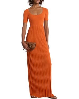 Michael Kors Empire Maxi Dress - Orange