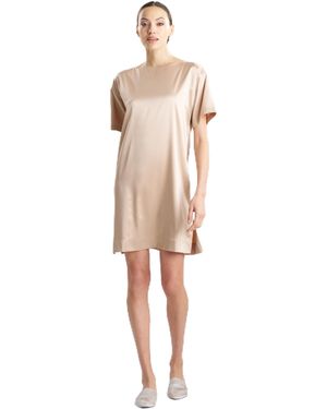 Natori Glamour Sleepshirt Length: 36" - Natural