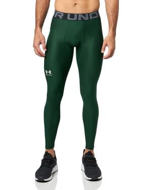 Under Armour Heatgear Armor Leggings, - Green