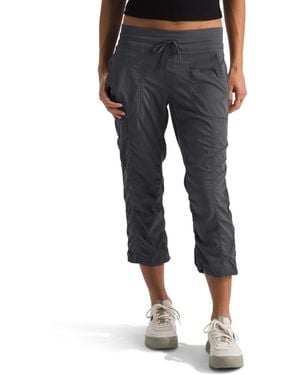 The North Face Aphrodite 2.0 Capri | Moisture Wicking Jogger Pants - Blue