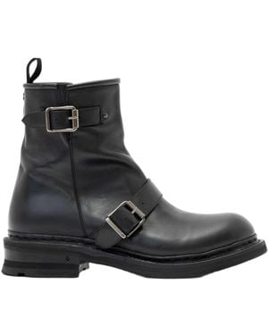 John Varvatos Bergen Moto Boot Motorcycle - Black