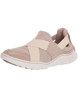 Clarks S Teagan Go Sneaker - Natural