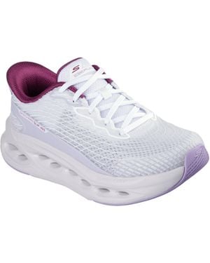 Skechers Max Cushioning Glide Step Sapphire Hands Free Slip-ins Sneaker - White
