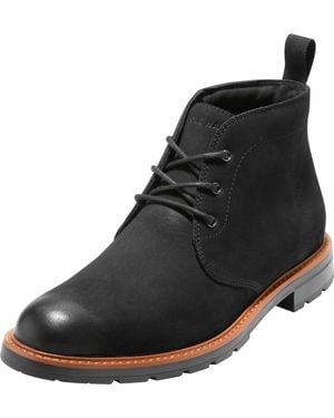 Cole Haan Chamberlin Grand Chukka Boots - Black