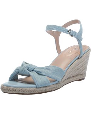 Bandolino Justyne Wedge Sandal - Blue