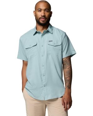 Columbia Utilizer Ii Solid Short Sleeve Shirt - Blue