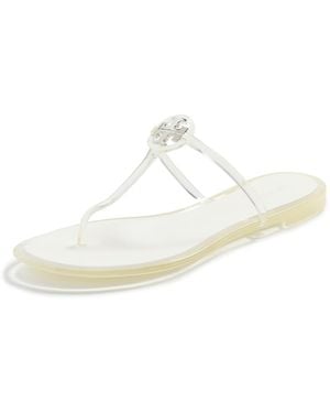 Tory Burch Mini Miller Jelly Sandals - White