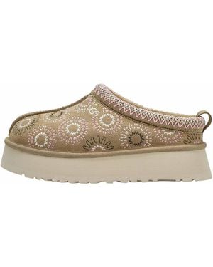 UGG Tazz Sun Stitch Slipper - Natural