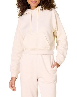 Amazon Essentials Crop Pullover Hoodie Sweatshirt - Pink