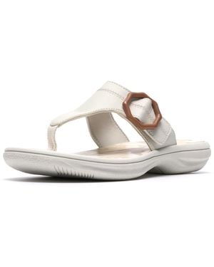 Clarks Breeze Cove Cloudsteppers Flip-flop - Black