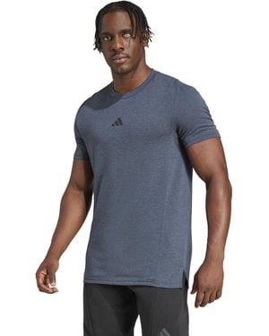adidas Designed For Training Workout T-shirt - Blue