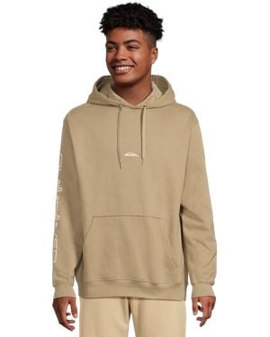 Quiksilver Passage Logo Hoodie - Brown