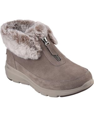 Skechers On-the-go Glacial Ultra-sweet Vibes Ankle Boot - Gray