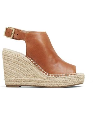 Kenneth Cole Olivia Wedge Sandal - Brown