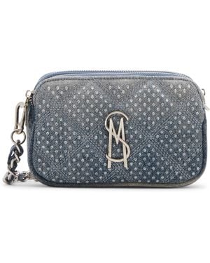 Steve Madden Daisy-s Double Zip Crossbody in Natural | Lyst