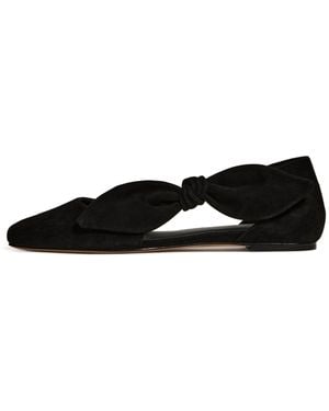 Kate Spade Bunnie Suede Flat - Black