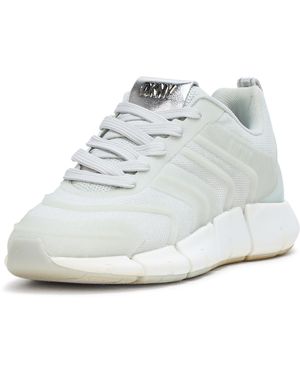 DKNY Adina Lightweight Lace Up Sneaker - Metallic