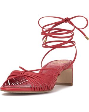 Vince Camuto Lory Heeled Sandal - Red