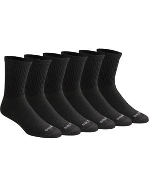 Dickies Dri-tech Mid-crew Moisture Control Socks - Black