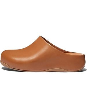 Fitflop 268592-070 Shuv Leather Light Tan Us09 - Brown
