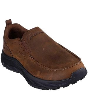 Skechers Usa Zenfield-fredrick Moc Toe - Brown