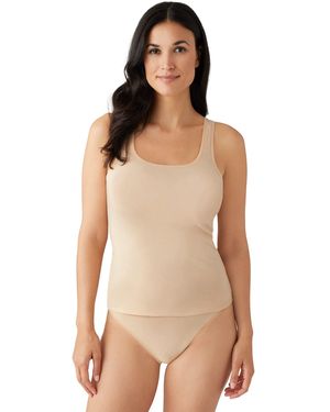Wacoal Understated Cotton Tank Top - Natural