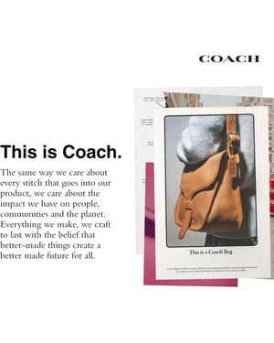 COACH Katy Satchel - White