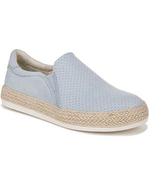 Dr. Scholls S Madison Sun Espadrille Sneaker Summer Blue Microfiber 9.5 M - Black