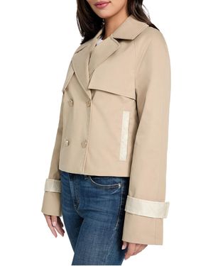 Guess S Charlotte Short Trench - Natural