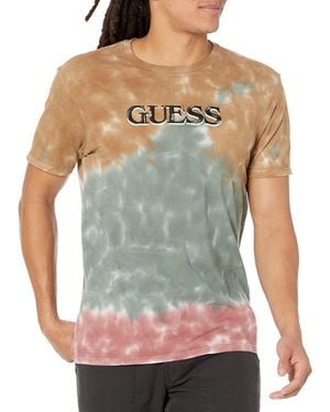 Guess david yarn dye tee hotsell