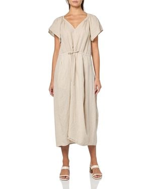 Velvet By Graham & Spencer Bali Woven Linen Dress - Natural