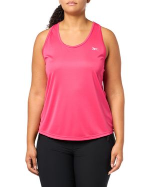 Reebok Id Train Mesh Tank - Red