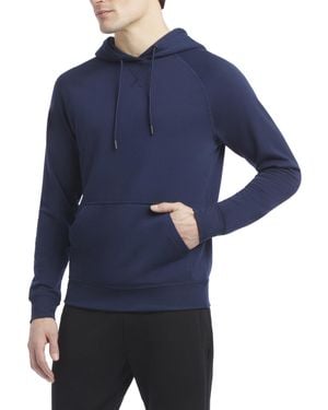 Jockey Cozy Fleece Kangaroo Pocket Pullover Hoodie Navy - Blue