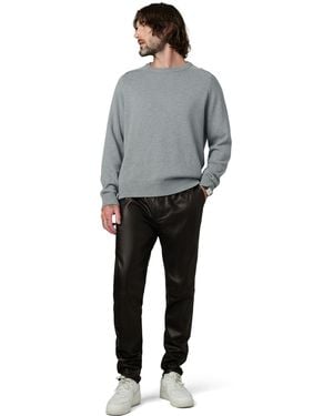 Joe's Jeans Jeans Crewneck Knit Pullover Sweater - Gray