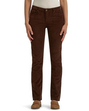 Lee Jeans Legendary Mid Rise Straight Leg Jean - Brown