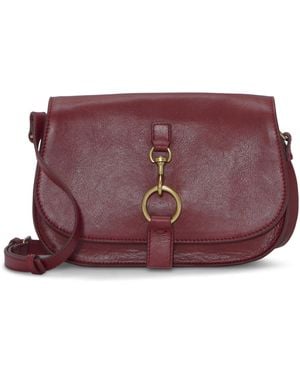 Lucky Brand Kate Leather Crossbody Bag - Purple