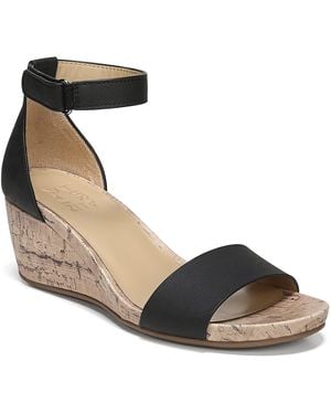 Naturalizer , Areda Sandal Black 10 W - Metallic